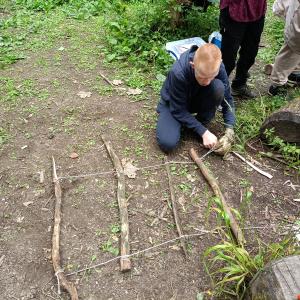 Forest Crew Making A Forest Structure